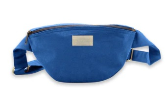 Sac banane promotionnel - Valentine Bleu roi